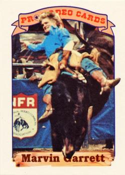 1991 Rodeo America Set A #5 Marvin Garrett Front